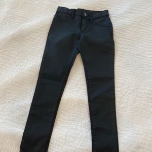 Brand new Gap girls black legging jeans with elastic waist size 7!